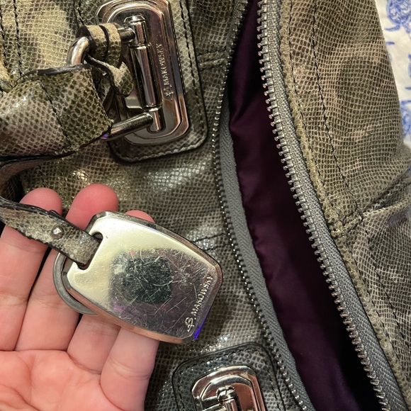 B. Makowsky snake print should style purse - Picture 6 of 16